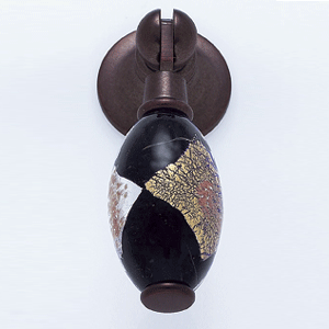  JVJ Hardware Glass Pendant Drop Pull 