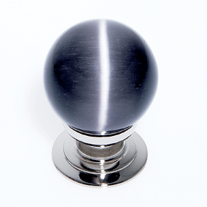  JVJ Hardware 30MM Grey Cat's Eye Glass Knob 