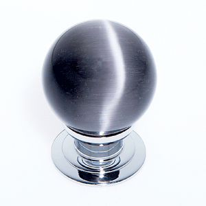  JVJ Hardware 30MM Grey Cat's Eye Glass Knob 