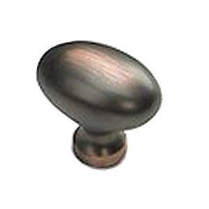  Schaub & Company 1-3/8_dq_ Oval Knob 