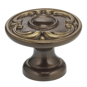  Omnia Hardware 1-1/8_dq_ Ornate Knob 