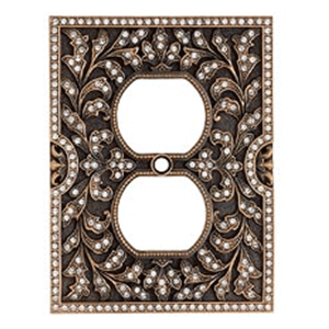  Edgar Berebi Double Outlet Plate 