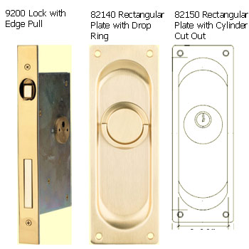  Eric Morris & Co Single Cylinder Lock 