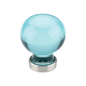  Emtek 1_dq_ Cyan Crystal Knob 