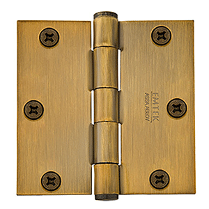  Emtek Square Steel Hinges 