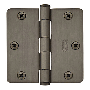  Emtek 1/4_dq_ Radius Steel Hinges 