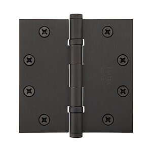  Emtek Square Ball Bearing Steel Hinges 