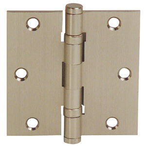  Emtek Square Ball Bearing Brass Hinges 