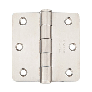  Emtek 1/4_dq_ Radius Stainless Hinges 