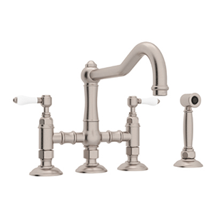  Rohl Bridge Faucet W/Spray 