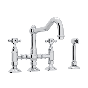  Rohl Bridge Faucet W/Spray 