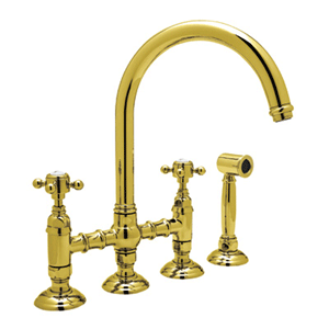  Rohl Bridge Faucet W/Spray 