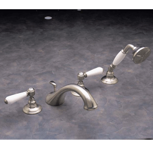  Rohl Deck Tub Filler W/Spray 