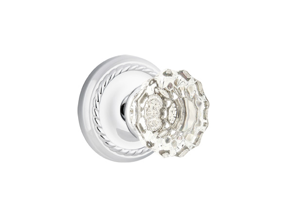  Emtek Astoria Clear Knob 