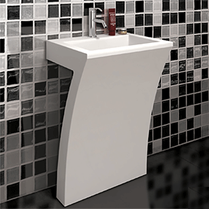  Fine Fixtures 22_dq_ White Pedestal Sink 