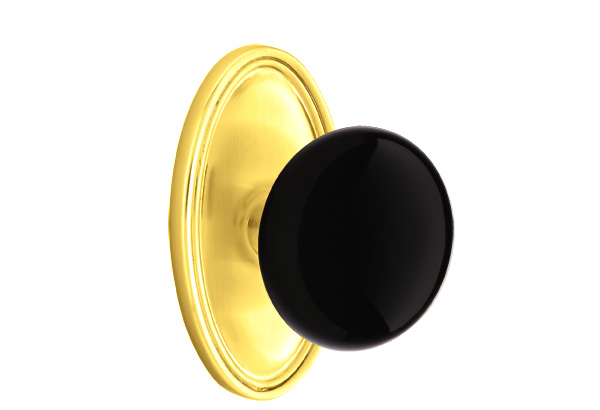  Emtek Ebony Knob 