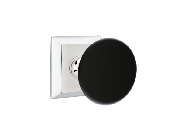  Emtek Ebony Knob 