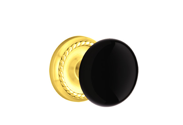  Emtek Ebony Knob 