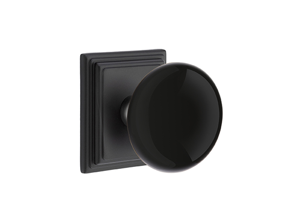  Emtek Ebony Knob 