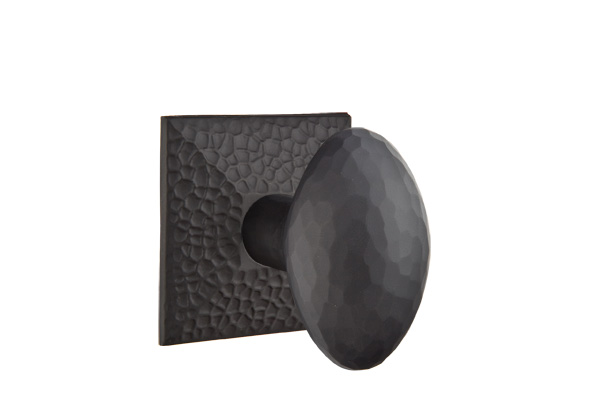  Emtek Hammered Egg Knob 