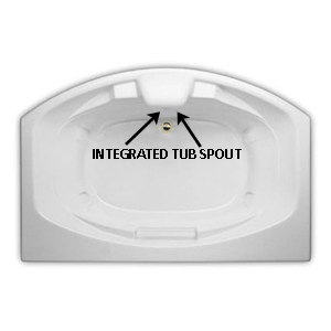  Hydro Systems Soaker Tub Whirlpool & Air 