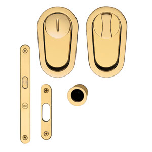 Valli Valli K1211 Door Hardware Privacy Pocket Door Lock