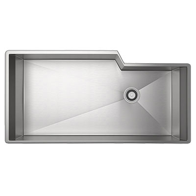  Rohl Single Bowl Stainless Kitchen Sink 