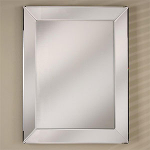  Afina Products Cut Glass Rectangular Mirror 