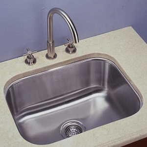  Empire Industries Single Rectangle Stainless Sink 