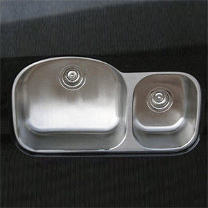  Empire Industries Double Bowl Stainless Sink 