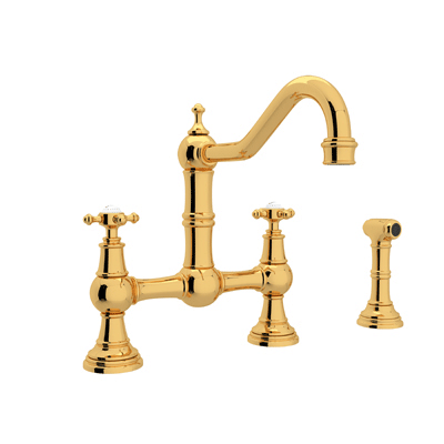  Rohl Kitchen Bridge Faucet 