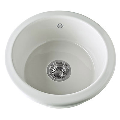  Rohl Single Bowl Fireclay Bar/Food Prep Sink 