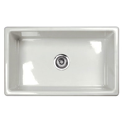  Rohl Single Bowl Fireclay Kitchen Sink 